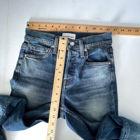 Cotton Citizen Women's NEW Cindy Jeans Ankle Flare Bootcut 24 Bedford Button Fly - Picture 10 of 12